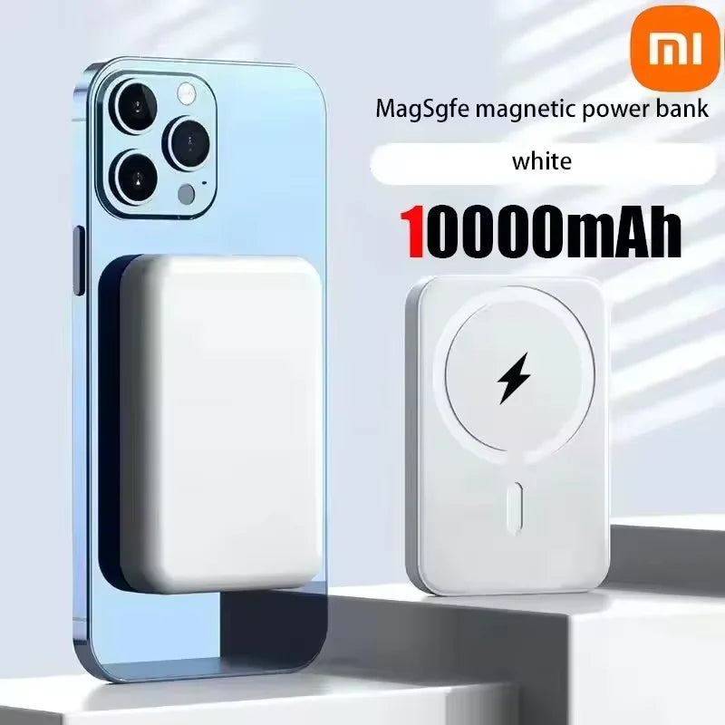 Xiaomi 500000mAh Magnetic PowerBank Wireless PD 22.5W Fast Charger For Magsafe Portable Auxiliary Battery For Iphone 17 16 15