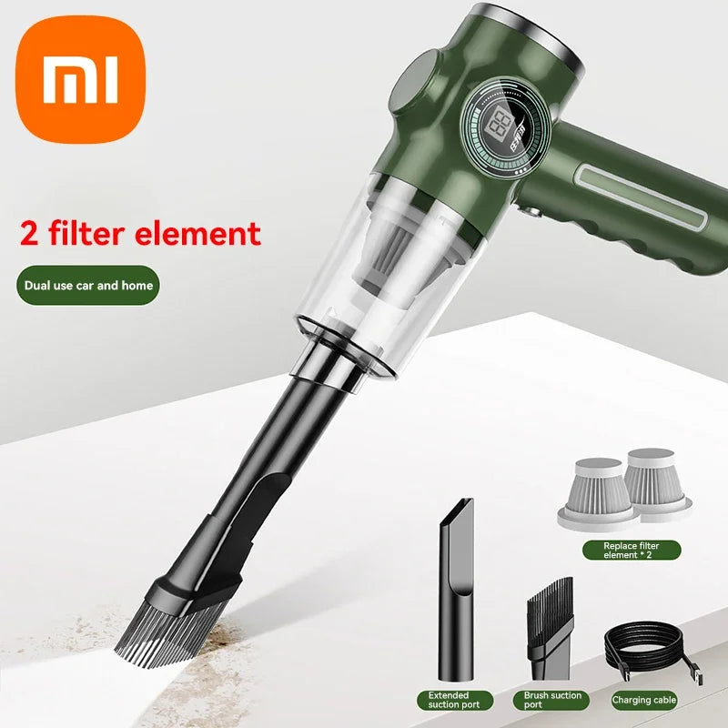 Xiaomi 9800000pa Wireless Automobile Handheld Vacuum Cleaner Wet Dry Dual-use High Power Electric Appliance Cleaner Car Home New