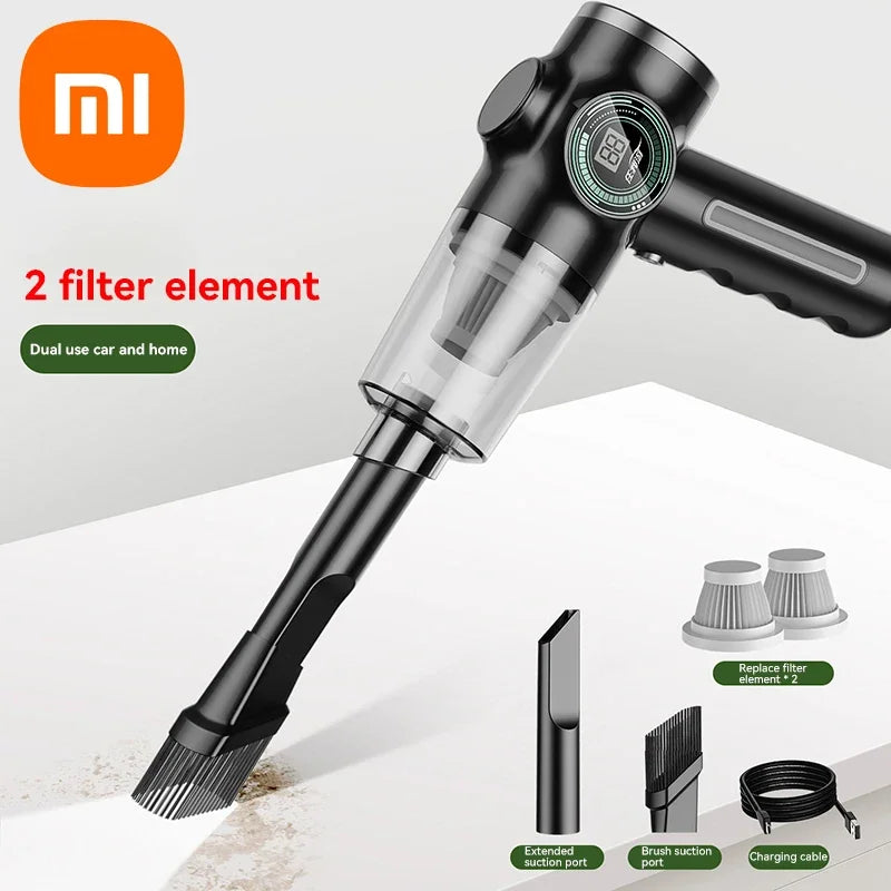 Xiaomi 9800000pa Wireless Automobile Handheld Vacuum Cleaner Wet Dry Dual-use High Power Electric Appliance Cleaner Car Home New