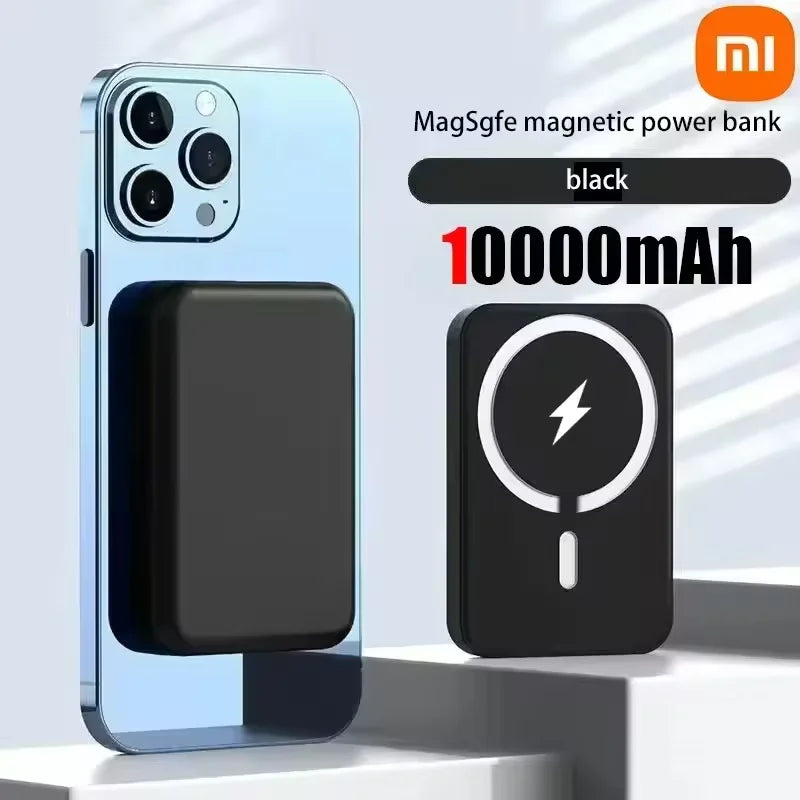 Xiaomi 500000mAh Magnetic PowerBank Wireless PD 22.5W Fast Charger For Magsafe Portable Auxiliary Battery For Iphone 17 16 15
