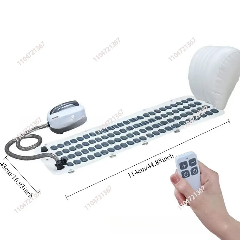 New Arrival Hot Summer Electric Bathtub Bubble Massage Mat Waterproof Anti-slip Body Spa Air Bubble Bath Massage